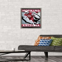 Аризона Кардиналс-Деандре Хопкинс Плакат На Стената, 22.375 34
