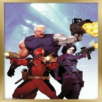 Marvel Comics - Deadpool и Domino Wall Poster, 14.725 22.375