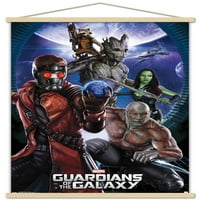 Marvel Cinematic Universe - Guardians of the Galaxy - Group Wall Poster, 22.375 34