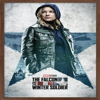 Marvel Falcon и Winter Soldier - SHARON CARTER ONE SHANT POSTER, 14.725 22.375