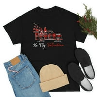 FamilyLoveshop LLC Бъди моята риза за валентинки, риза за Свети Валентин, риза за валентинки на Buffalo Plaid Gnome, подарък за