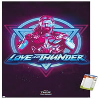 Marvel Thor: Любов и гръмотевичен плакат за стена, 14.725 22.375