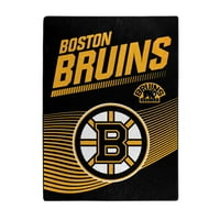 Бостън Бруинс Северозападна НХЛ Официално лицензиран Рашел хвърлят одеяло-60 80