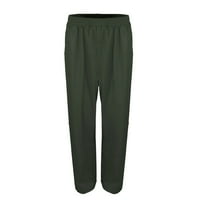 Мъжки панталони на открито - зелени - XL