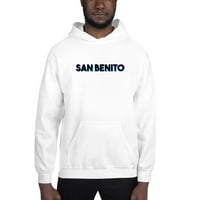 3XL Tri Color San Benito Hoodie Pullover Sweatshirt от неопределени подаръци