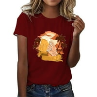 Дишащи ризи се занимава с ризи дамски къс ръкав тениски шири шик меки тийнейджъри Октоберфест бира отпечатана туника плюс размер