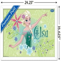 Disney Frozen Fever - Elsa Stall Poster, 22.375 34