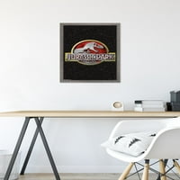 Jurassic Park - Плакат за стена на лого, 14.725 22.375