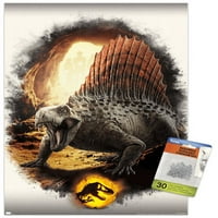 Jurassic World: Dominion - DiMetrodon Focal Wall Poster с бутални щифтове, 14.725 22.375