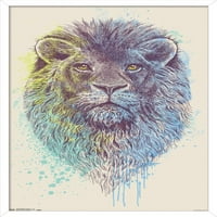 Рейчъл Колдуел - Плакат за стена на лъвовете, 14.725 22.375