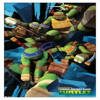 Nickelodeon Teenage Mutant Ninja Turtles - Attack Wall Poster, 14.725 22.375