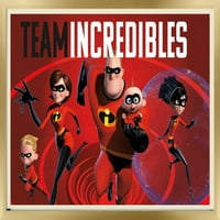 Disney Pixar The Incredibles - Плакат за семейни стени, 22.375 34