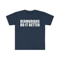 Бермудийците го правят по-добре унизира тениска S-3XL PRIDE Гордо наследство Бермуда