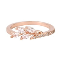 Красиви бижута пръстени Любовни пръстени за женски пръстени за мъниста женски моден стил отваряне регулируеми бижута сватбени