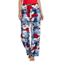 Жените лиценз пижама супер Минки Плюш руно сън панталон