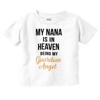 Guardian Angel Love баба Nana Toddler Boy Girl Тениска бебешко дете малко бранди 2t