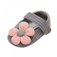 Baby Girls Shoes, новородени маратонки принцеса неплъзгащи се плоски обувки маратонки Mary Jane Dress обувки за малки деца
