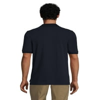Lands's End School Uniform Мъжки риза с късо ръкав