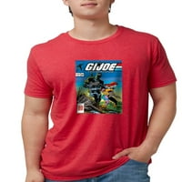 Cafepress - G.I. Joe Emist Men Deluxe Thrish-Мъжки три-смеси тениска
