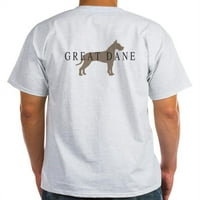 Cafepress - Great Dane Greytones - Лека тениска - CP