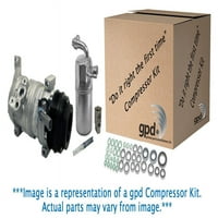 Global A C Compressor Kit пасва на SELECT: 2004- Dodge Durango