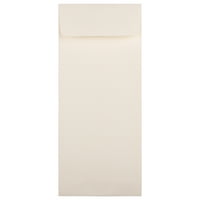 Хартия # политика Стратмор пликове, 3 8, естествени бели тъкани, в опаковка