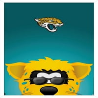 Jacksonville Jaguars - S. Preston Mascot Jaxon Deville Wall Poster, 22.375 34