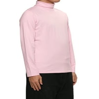 Уникални изгодни Мъжки леки Дълъг ръкав пуловер Топ Поло тениска