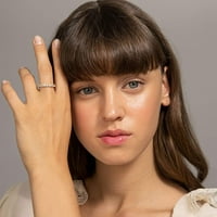Съхранявайте 14k златни пръстени кубичен циркония любовен пръстен