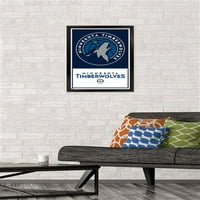 Минесота Тимбърволвс-Плакат С Лого, 14.725 22.375