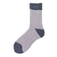 Мъжки зимни чорапи коралови чорапи ивици чорапи цветни леки чорапи ежедневни чорапи зимни чорапи смешни чорапи термични чорапи чорапи с един размер