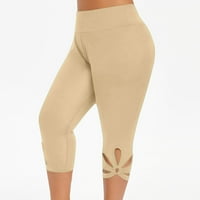 Whlbf Clearance Дамски йога панталони удобни изрязани развлекателни панталони панталони суитчъни