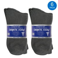 Диабетни Чорапи мъжки и женски екипаж стил лекари одобрени Чорапи, двойки, размер 9-
