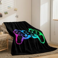 Контролер на видеоигри геймър плейър хвърляне на одеяло Ultra-soft micro light theand топло руно хвърляне на одеяло 01