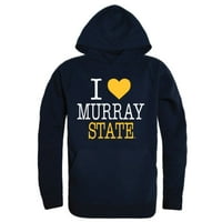 Обичайте MSU Murray State University Racers Hoodie Sweatshirt Navy Small