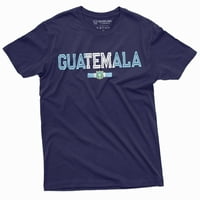 Гватемала тениска Гватемалански флаг герб Тей мъжете нация национална независимост Ден