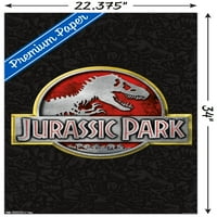 Jurassic Park - Logo Wall Poster, 22.375 34
