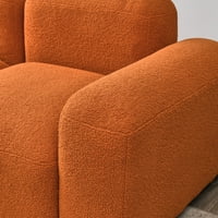 94.5 Модулен 4-местен конвертируем секционен диван, L-образна дивана с отомани