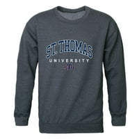 Университет на Сейнт Томас Bobcats Campus Fleece Crewneck пуловер суичър