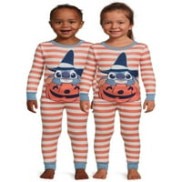 Чудовищата Инк. Малко дете Хелоуин Топ и панталони пижама комплект, 2-парче, размери 12м-5т