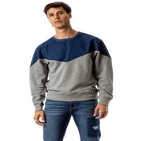 Мъжки винтидж Ален иго пуловер суитчър, размери с-2КСЛ