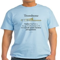 Тениска на тромбона с приблизителна тениска-лека тениска