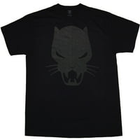 Тениска на символа на Marvel Comics Black Panther
