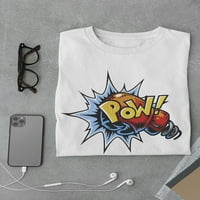 Комична икона POW тениска мъже -Маг от Shutterstock, мъжки X-голям