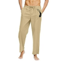 Kiplyki Men's Slim Fit Trobers Clearance Твърди ежедневни еластични памучни панели панели панталони панталони