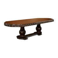 Мебели от Америка Уилмър разтегателна дървена маса за хранене, череша