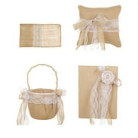 Спално бельо с възглавница за цветя кошница четири пакета чанта сватба за сватба сватбени консумативи