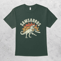 Тениска на дърводелски дърводелски динозавър t re дърводелски тениска