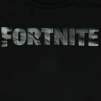 Графична тениска с дълъг ръкав на Fortnite Boys, размери 8-18