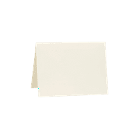 Сгъната Картонена Карта, Натурално Бяла, Пакет 12, 500